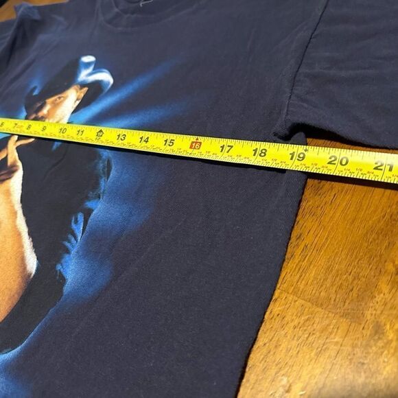 Trace Adkins Country Music 09 Tour Double Sided Tshirt Anvil Blue Bar Size Small - Picture 6 of 7